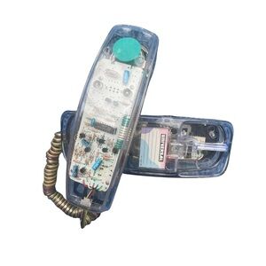 Lenoxx Sound Vintage Transparent Tech Phone
